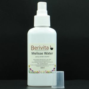 Melisse Water 100ml Spray - Puur - Hydrosol, Hydrolaat van Citroenmelisse - Gezicht en Body Mist - Natuurlijke Toner