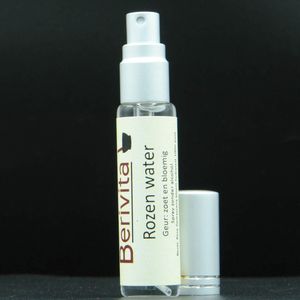 Rozenwater 10ml Spray 100% Puur - Hydrosol, Hydrolaat van Rosa damascena, Bulgaarse Roos - Gezicht en Body Mist - Natuurlijke Toner