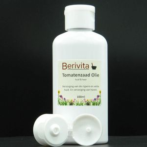 Tomatenzaadolie Puur 100ml - Koudgeperste Olie van Tomatenzaden - Onbewerkt en Puur