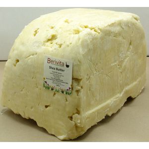 Shea Butter Puur 5kg Blok - Huid en Haar Butter - Ongeraffineerde en Onbewerkte Sheabutter Bulk