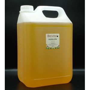 Jojoba Olie Puur 5 Liter - Huidolie en Haarolie - Puur en Koudgeperst