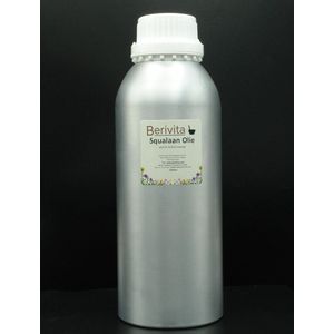 Squalaan Olie Liter - Huidolie uit Olijven - 100% Plantaardig - Squalane Oil - 1000ml