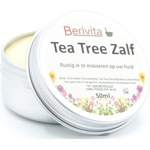 Tea Tree Zalf 50ml - Tea Tree Olie met Shea Butter