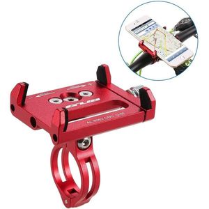 Fietshouder - Aluminium - GUB - Universeel - Fiets - Fietshouder voor smartphones - Houder voor fiets - Rood - LB-424