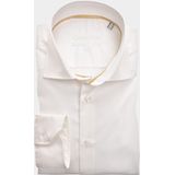 Ledub - Slim Fit Overhemd - Beige - 100% Katoen - Strijkvrij