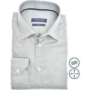 Ledub - Multicolor Fantasie - Overhemd - Katoen/Elastaan - Haifisch Kraag