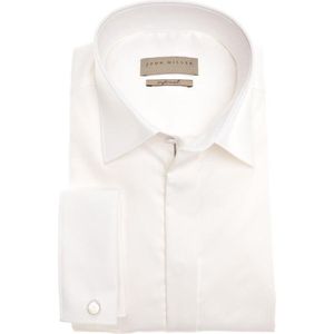 John Miller - Ecru - Formele Overhemden - 100% Katoen
