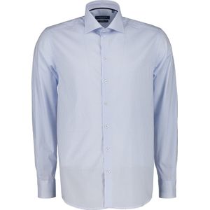 Ledub modern fit overhemd, middenblauw