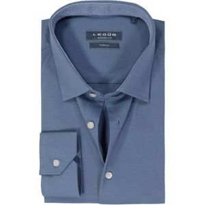 Ledub - Modern Fit - Overhemd - Lichtblauw - Strijkvriendelijk