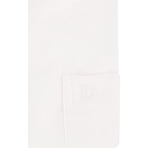 Ledub - Overhemd - Korte Mouw - Wit - Katoen-Stretch