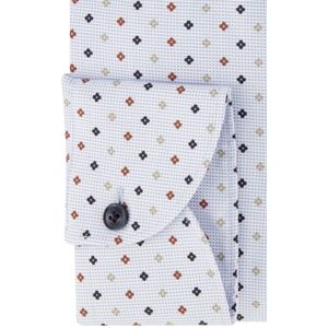 John Miller - Overhemd - Lichtblauw - Katoen - Wide Spread Boord