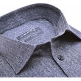 Ledub modern fit overhemd, donkerblauw dessin