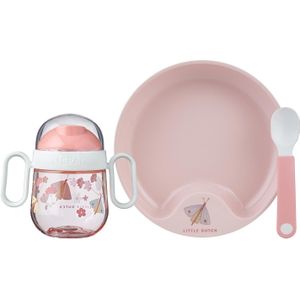 Mepal Mio babyservies set – 3-delig – Kraamcadeau – Kinderservies – Flowers & Butterflies
