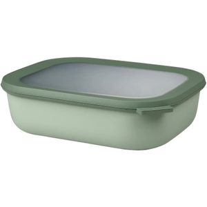Mepal multikom cirqula rechthoekig 2000 ml nordic sage -  Vershoudbakje - Huishoudelijk