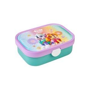 Mepal lunchbox Campus – Broodtrommel met vakjes voor kinderen – Geschikt voor 4 boterhammen – Paw Patrol Girls