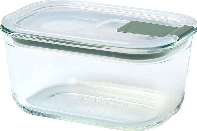 Mepal Vorratsdose  ¦ transparent/klar ¦ Glas,Kunststoff,Silikon ¦ Maße (cm): B: 13,9 H: 7 T: 9.9 Küchenzubehör - Sconto