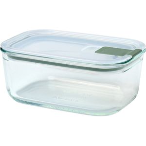 Mepal Vorratsdose  Easy Clip ¦ transparent/klar ¦ Glas,Kunststoff,Silikon ¦ Maße (cm): B: 16,7 H: 7 T: 11.9 Küchenzubehör & Helfer > Küchenhelfer - Höffner