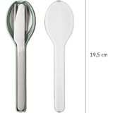 Mepal - Ellipse - Bestekset - Vivid Mauve - Roestvrij staal - 3-delige