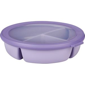 Mepal Multikom Cirqula vershouddoos 3 vaks bento bowl, & Rond Vivid lilac