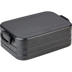 Mepal Lunchbox midi – Broodtrommel – 4 boterhammen Nordic black