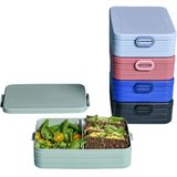 Mepal Bento-Lunchbox "To Go"  Take a Break ¦ blau ¦ Kunststoff ¦ Maße (cm): B: 17 H: 6,5 Küchenzubehör - Sconto