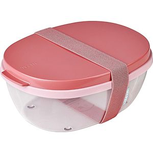 Mepal Ellipse lunchbox 1425 ml Saladebox Vivid mauve