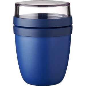 Mepal Lunchpot "To Go"  Ellipse ¦ blau ¦ Kunststoff ¦ Maße (cm): H: 12,8  Ø: 9.1 Küchenzubehör & Helfer > Küchenhelfer - Höffner