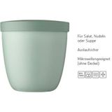 Mepal Snackpot "To Go"  Ellipse ¦ blau ¦ Kunststoff ¦ Maße (cm): H: 10,8  Ø: 10.7 Küchenzubehör & Helfer > Küchenhelfer - Möbel Kraft