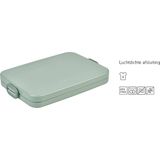 Mepal Lunchbox flat – Broodtrommel – 4 boterhammen Nordic sage
