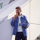 Mepal – Lunchbox Take a Break XL – Geschikt voor 12 boterhammen – Nordic black – Lunchbox voor volwassenen