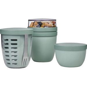 Mepal Promoset pot-range ellipse 3-teilig - nordic sage