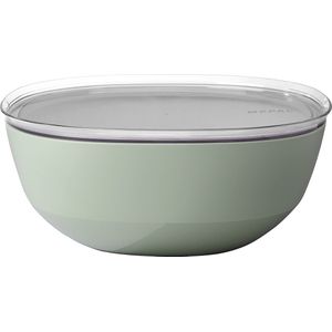 Mepal serveerschaal met deksel Silueta – 5000 ml – Saladeschaal – Nordic sage