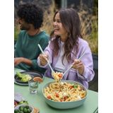 Mepal saladebestek Silueta – 2-delig – Slacouvert – Nordic white