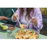 Mepal saladebestek Silueta – 2-delig – Slacouvert – Vivid mauve