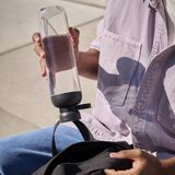 Mepal Trinkflasche  VITA ¦ schwarz ¦ Kunststoff ¦ Maße (cm): H: 27,5  Ø: 7.5 Gläser & Karaffen - Höffner