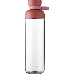 Mepal - Mepal Vita-waterfles - Grote waterfles - 2 openingen voor gemakkelijker drinken - Navulbare fles - Sportfles - 900 ml - Levendig paars