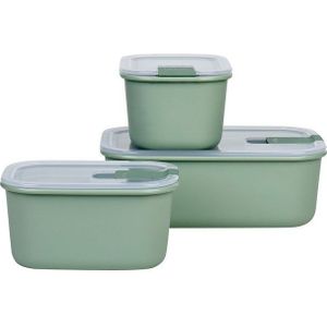 Mepal set vershouddozen EasyClip – 3-delig – Voorraaddoos – Nordic sage