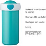 Mepal schoolbeker Campus – 300 ml – Sluit goed af – Drinkbeker voor kinderen – Stitch