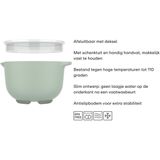 Mepal Beslagkom met deksel Chef it - 1500 ml - Schaal - Magnetron- en vaatwasmachinebestendig - Bakspullen - Nordic sage