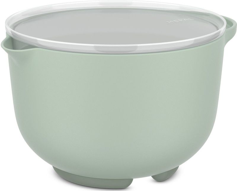 Mepal Beslagkom met deksel Chef it - 1500 ml - Schaal - Magnetron- en vaatwasmachinebestendig - Bakspullen - Nordic sage