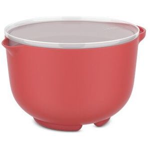 Mepal Beslagkom met deksel Chef it - 1500 ml - Schaal - Magnetron- en vaatwasmachinebestendig - Bakspullen - Coral