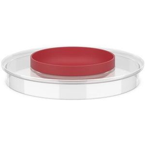 Mepal - Spatdeksel Chef it - Past op 3000 ml mengkom - Extra kom in het deksel - 250 ml - Geen spatten, houdt het werkblad schoon - Coral