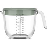 Mepal - Chef it - Maatbeker - 1000 ml - Nordic sage - Vaatwasmachine-, magnetron- en ovenbestendig
