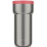 Mepal - Isoleerbeker Ellipse - Koffiebeker to go - Vivid mauve - 375 ml - Lekdicht