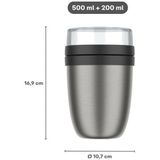 Mepal - Ellipse - Isoleer Lunchbox - Vivid Mauve - 500 ml + 200 ml