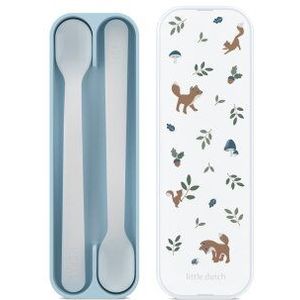 Mepal - Forest Friends - Babylepel Set van 2 - Blauw - Kunststof