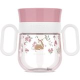 Mepal - 360° Mio Little Dutch leerbeker - Waterdicht - 360° rand om van alle kanten te drinken - Handgrepen met gemakkelijke grip - Verzegelt wanneer het kind stopt met drinken - 200 ml - Fairy Garden