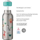 Mepal - Campus Little Dutch - Isoleerfles - 350 ml - Fairy Wonders - Drinkfles met Rietje voor Kinderen