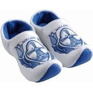 Klompslof delftsblauw, molen maat 25/30