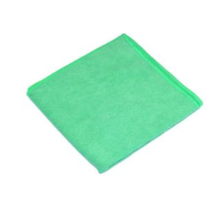 Dry Towel | Dry Towel | Geweven Microvezeldoek | 40 x 40 cm | Droogdoek | Doek | Exterieur en Interieur | Auto wassen | Reinigen auto | Car Cleaning | Groen | 1st.